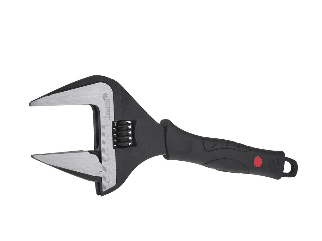 Adjustable wrench – extra-wide jaw 0-60 mm 12" CrV