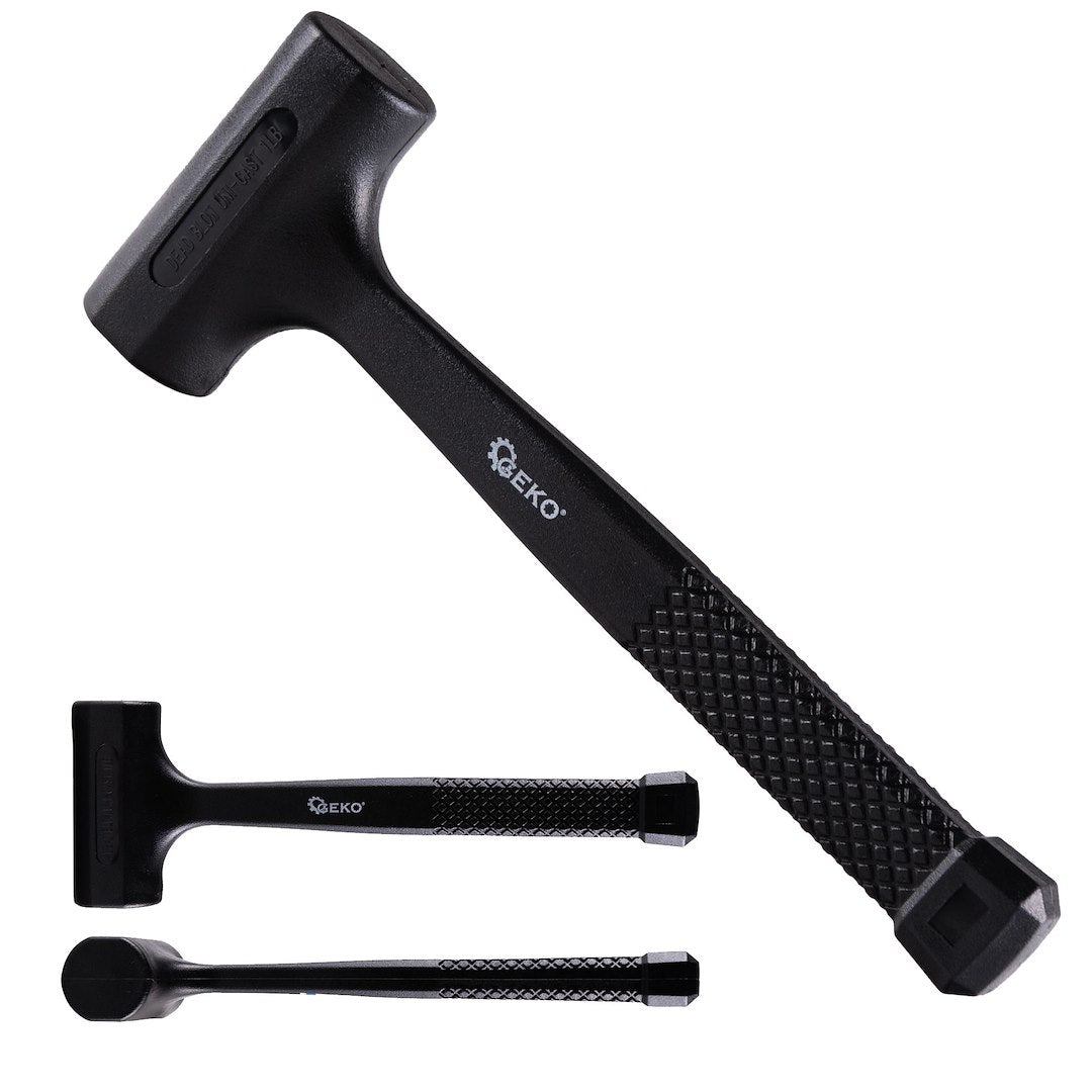 Dead-blow rubber hammer 45 mm, 640 g