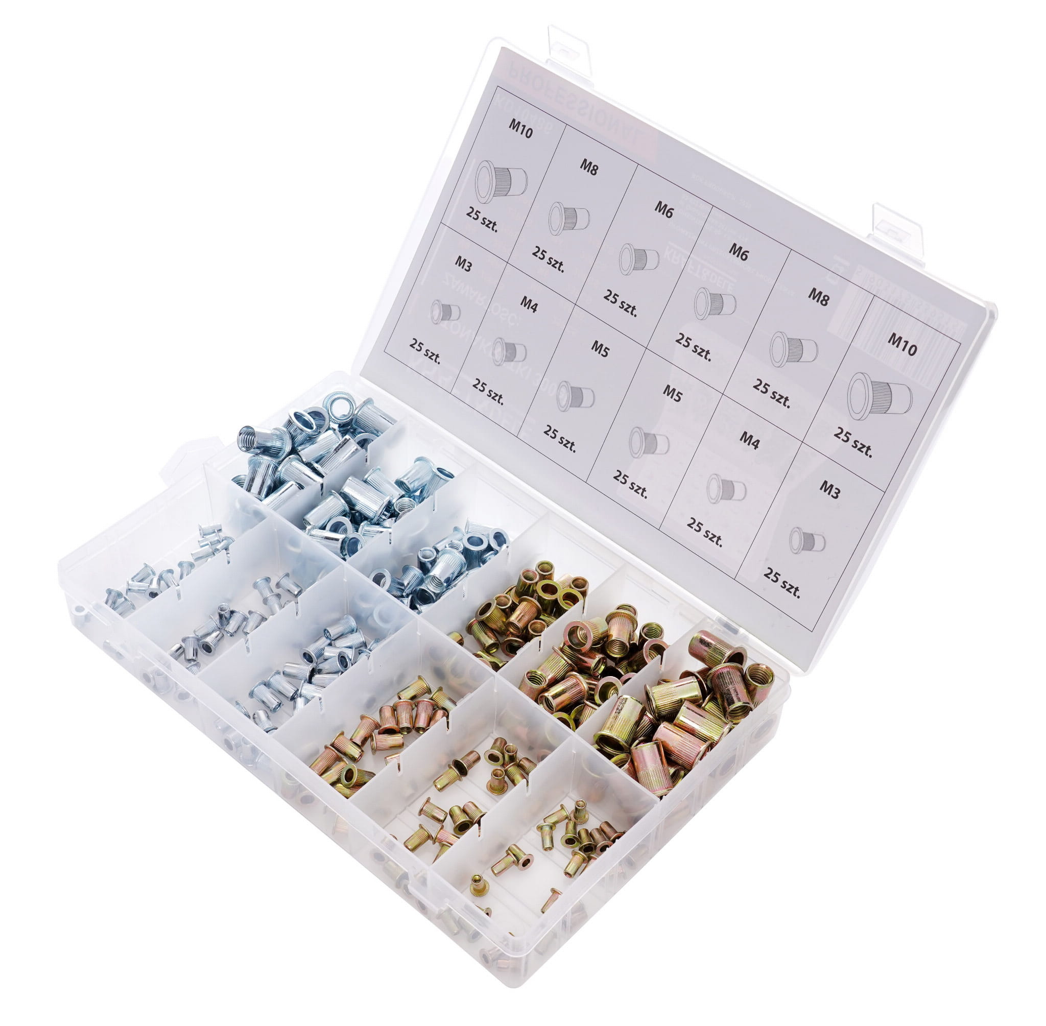 300 pcs. Rivet Nuts KD10486 (VB12)