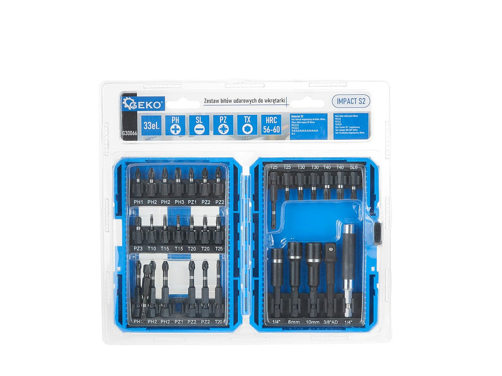 33 pcs S2 Impact Driver Bits