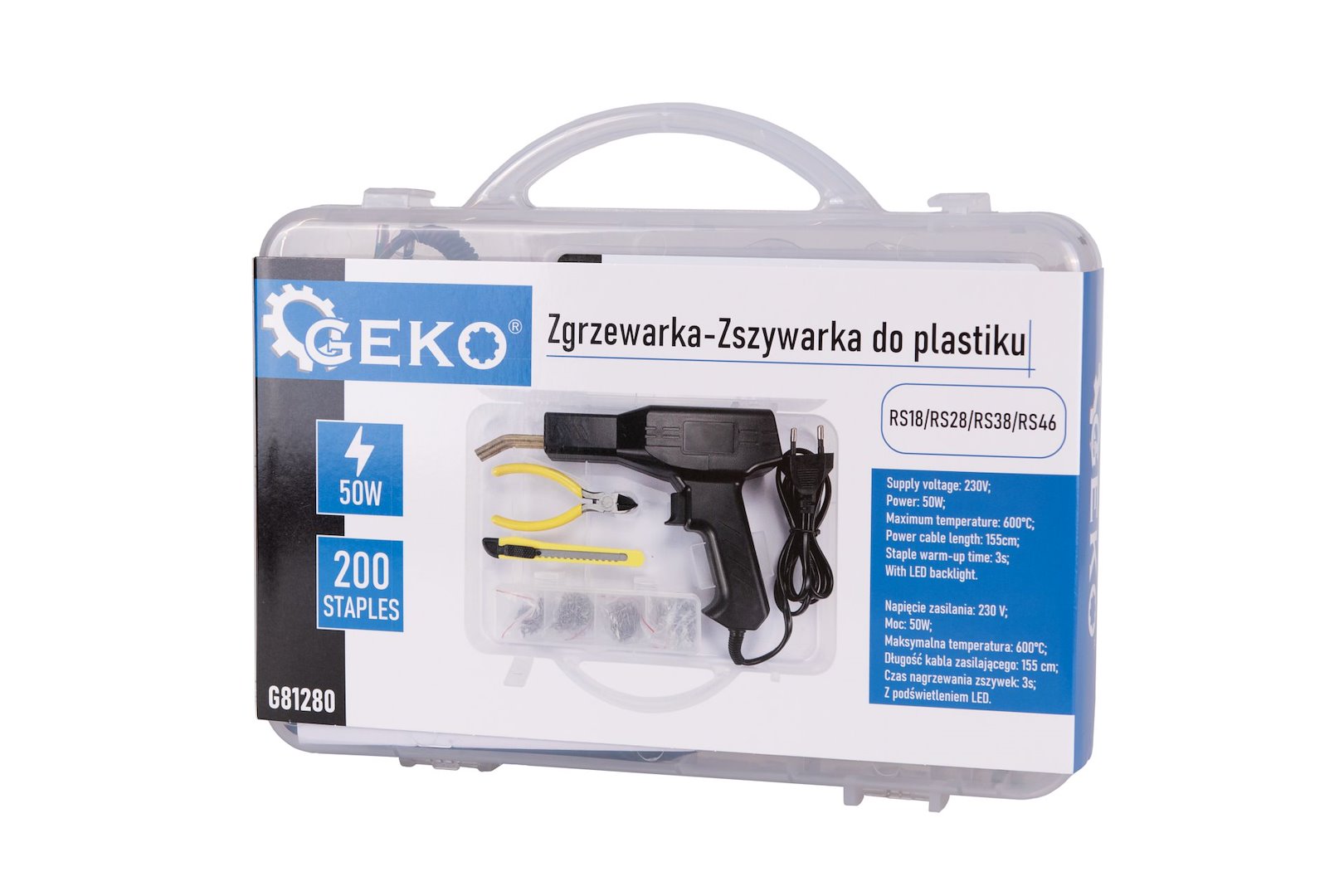 Plastic Welding Gun Kit 50W
