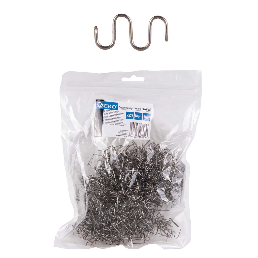Staple kit for plastic welding gun RS28, 500 pcs