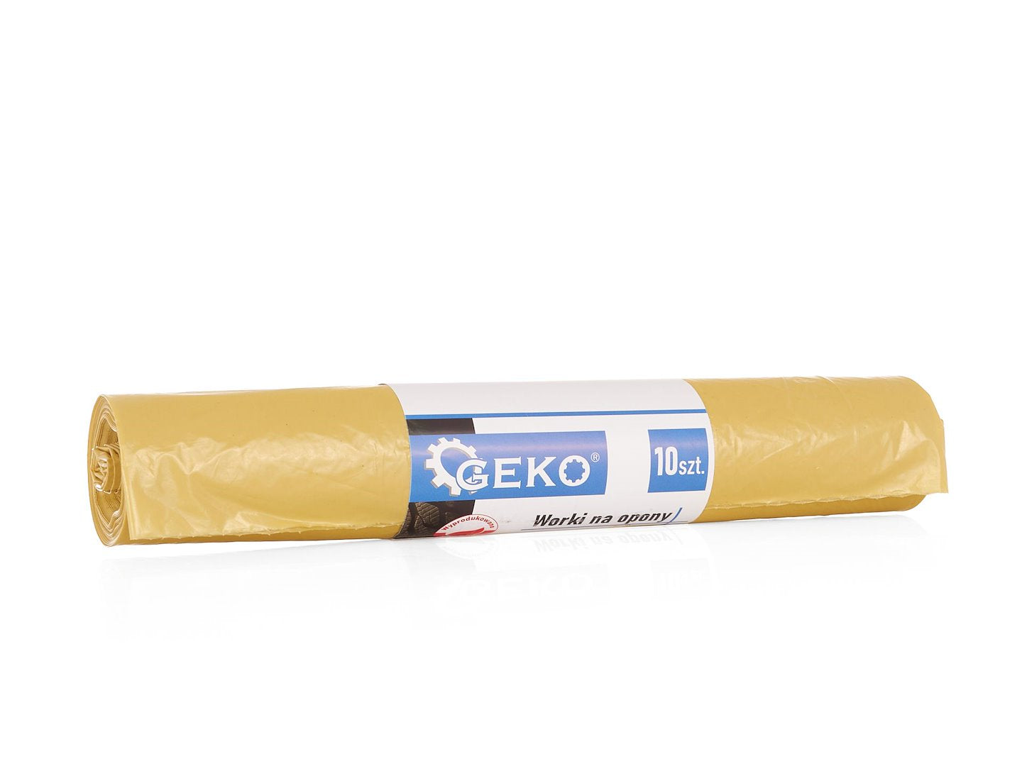 PL Worki na opony 100x100 ŻÓŁTE - rolka 10sztuk (30)
