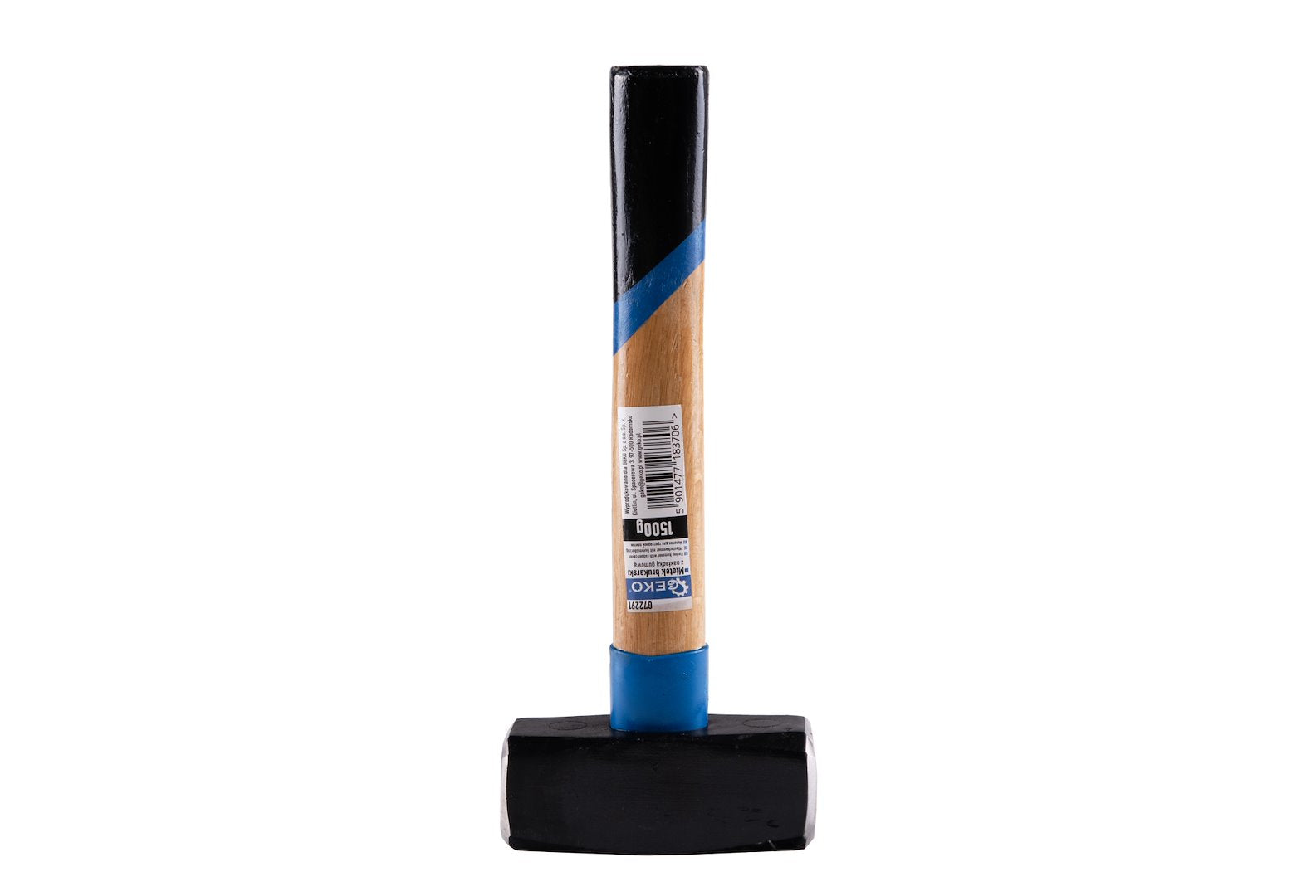 Paving hammer with rubber cover 1500 g