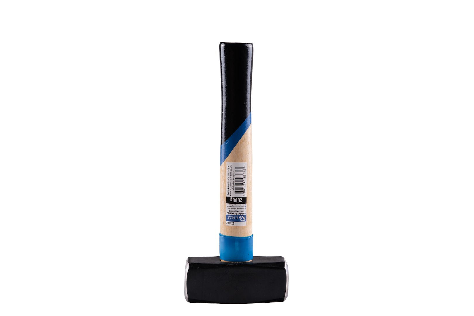 Paving hammer with rubber cover 2000 g