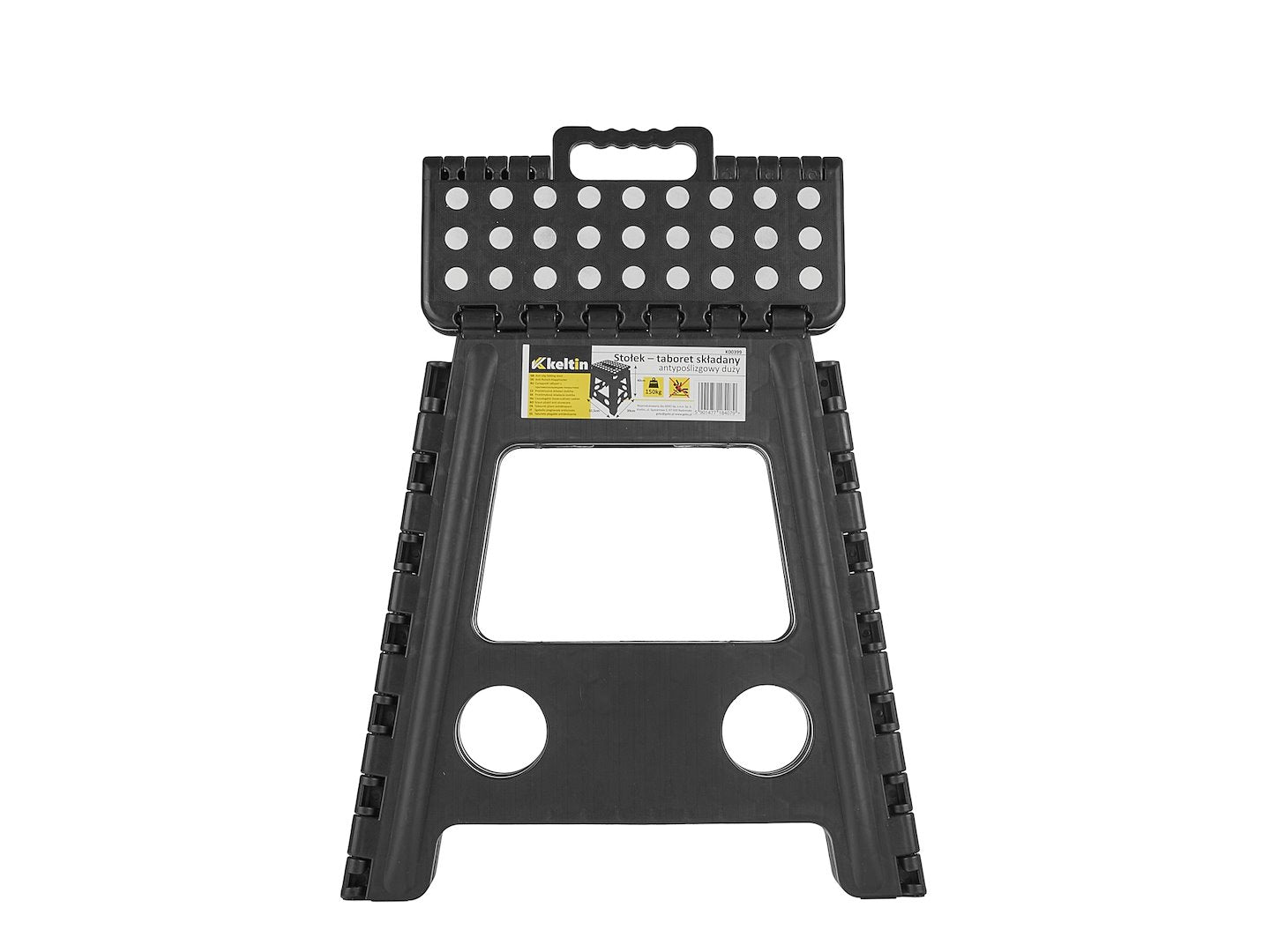 Anti-slip folding stool, 150 kg, 39 cm