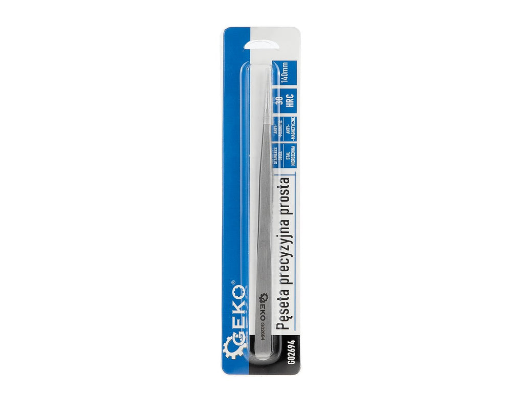 Straight Precision Tweezers, 120 mm