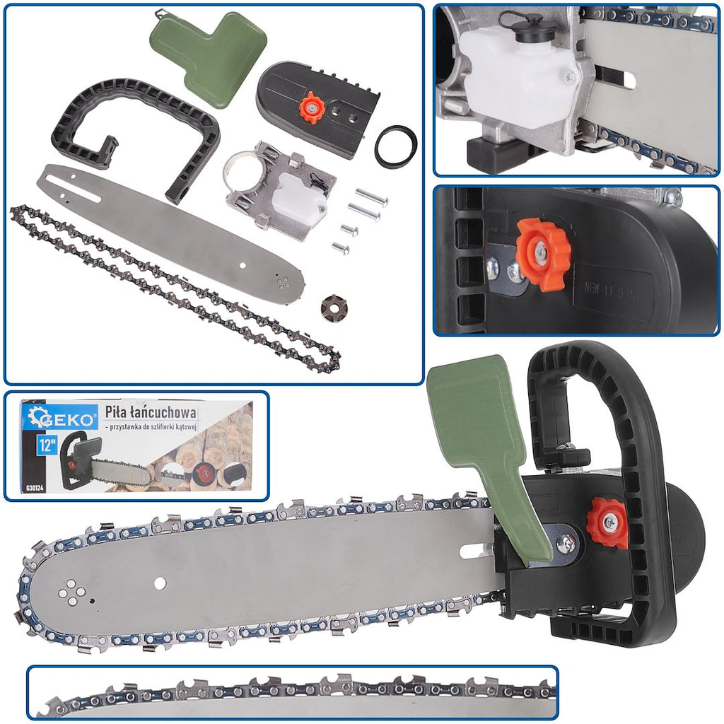 12" Chainsaw Attachment for an Angle Grinder