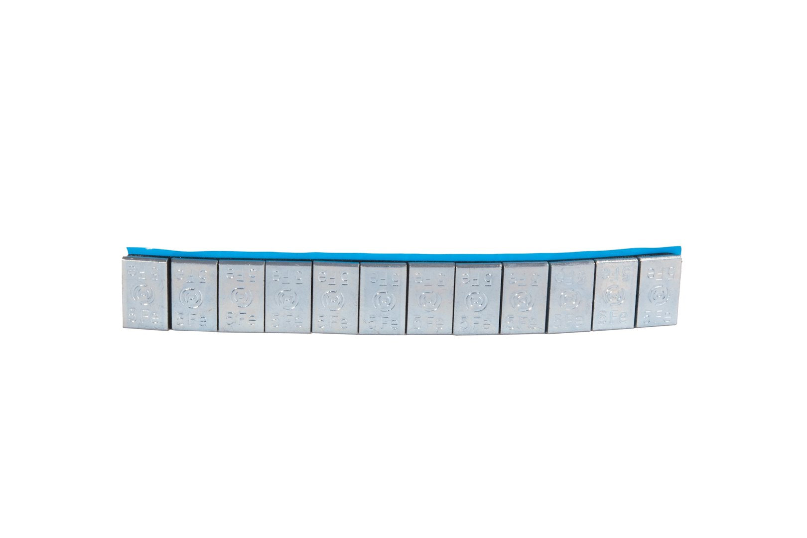 Adhesive wheel weight strips XTREME 100x12x5g zinc-plated (6kg)