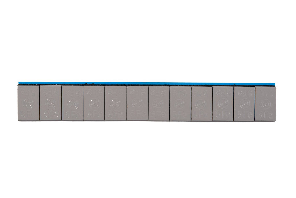 Adhesive Wheel Weights Strips XTREME 100x12x5g grey coated (6kg)