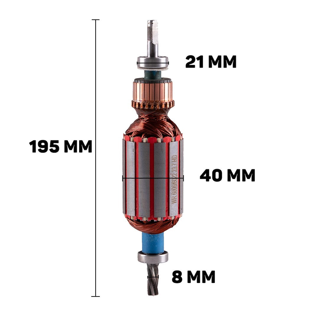 Rotor for 2-in-1 JG PREMIUM scarifier/aerator