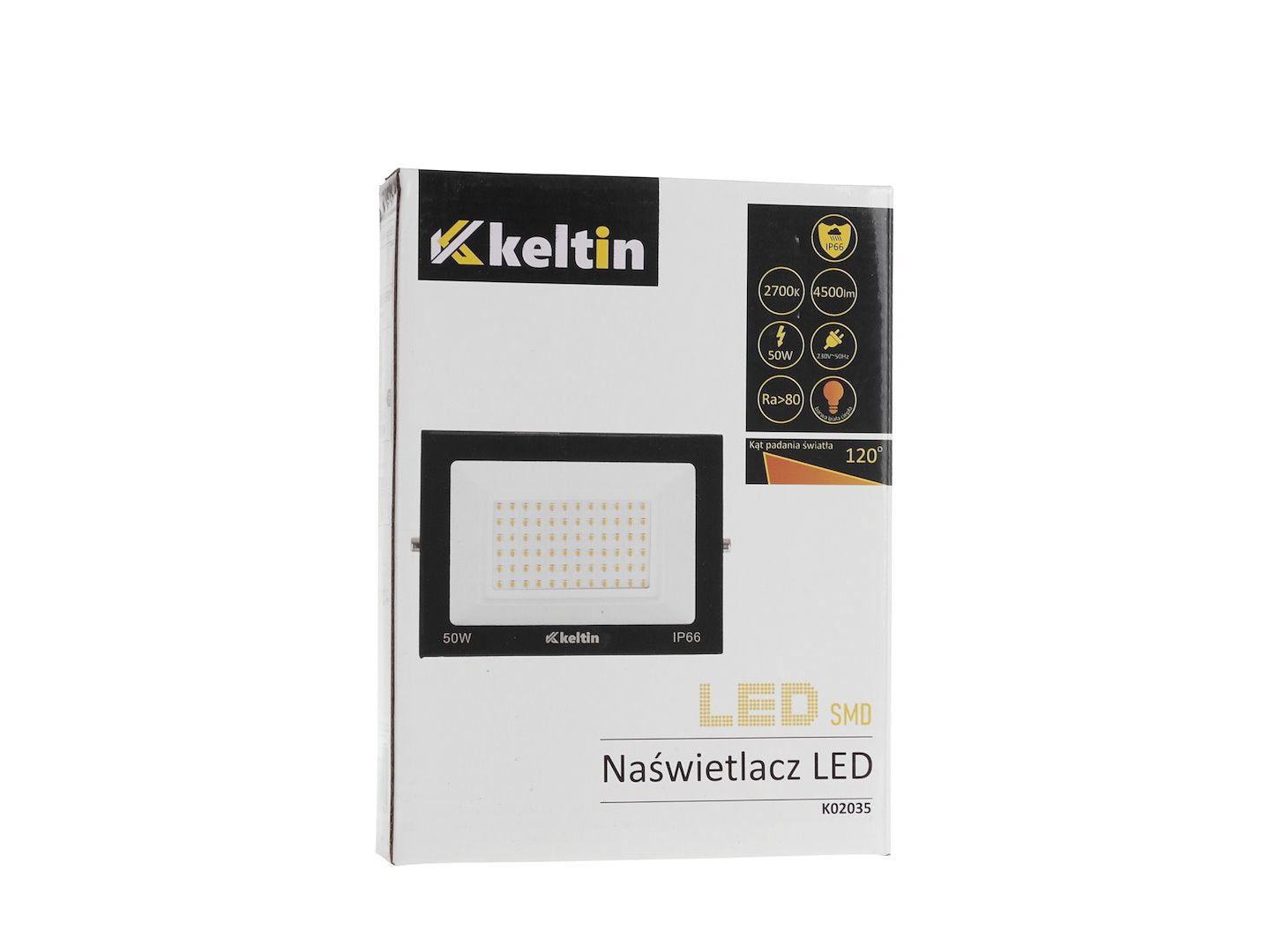 LED Floodlight 50W – Warm White Color 2700K