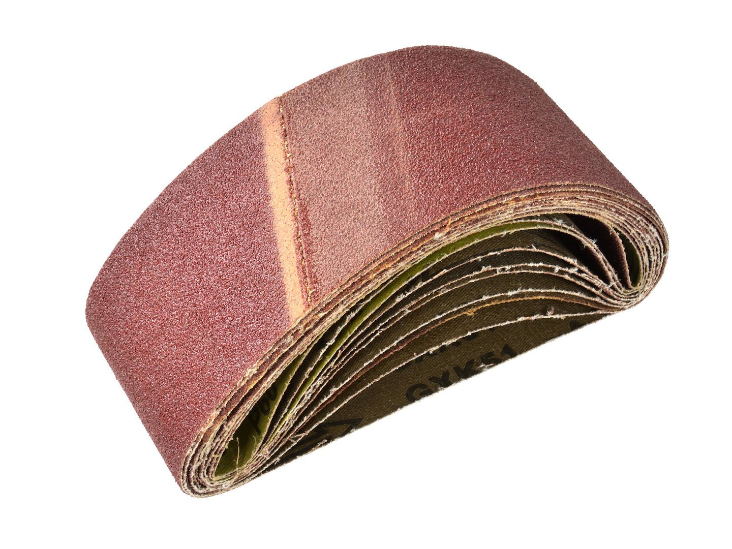 Aluminium Oxide Cloth Sanding Belts, 75 x 457 mm, Grit 40