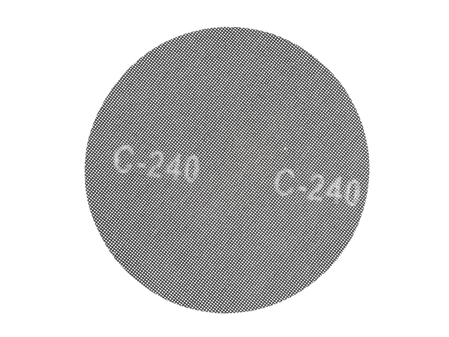 Velcro abrasive mesh, 225 mm, P240 – Pack of 5