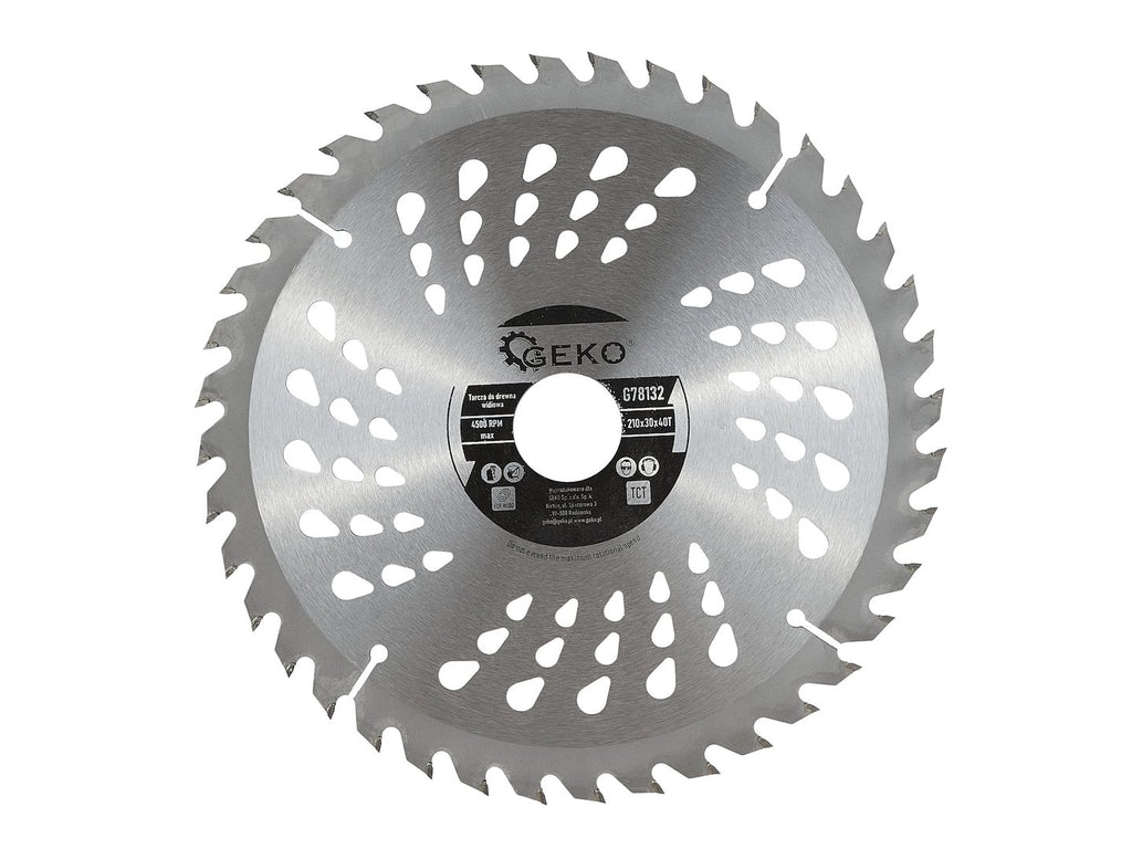 Circular saw blade for wood 210x30x40T
