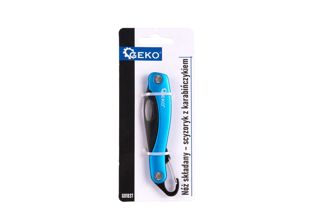 Folding Pocket Knife with Carabiner