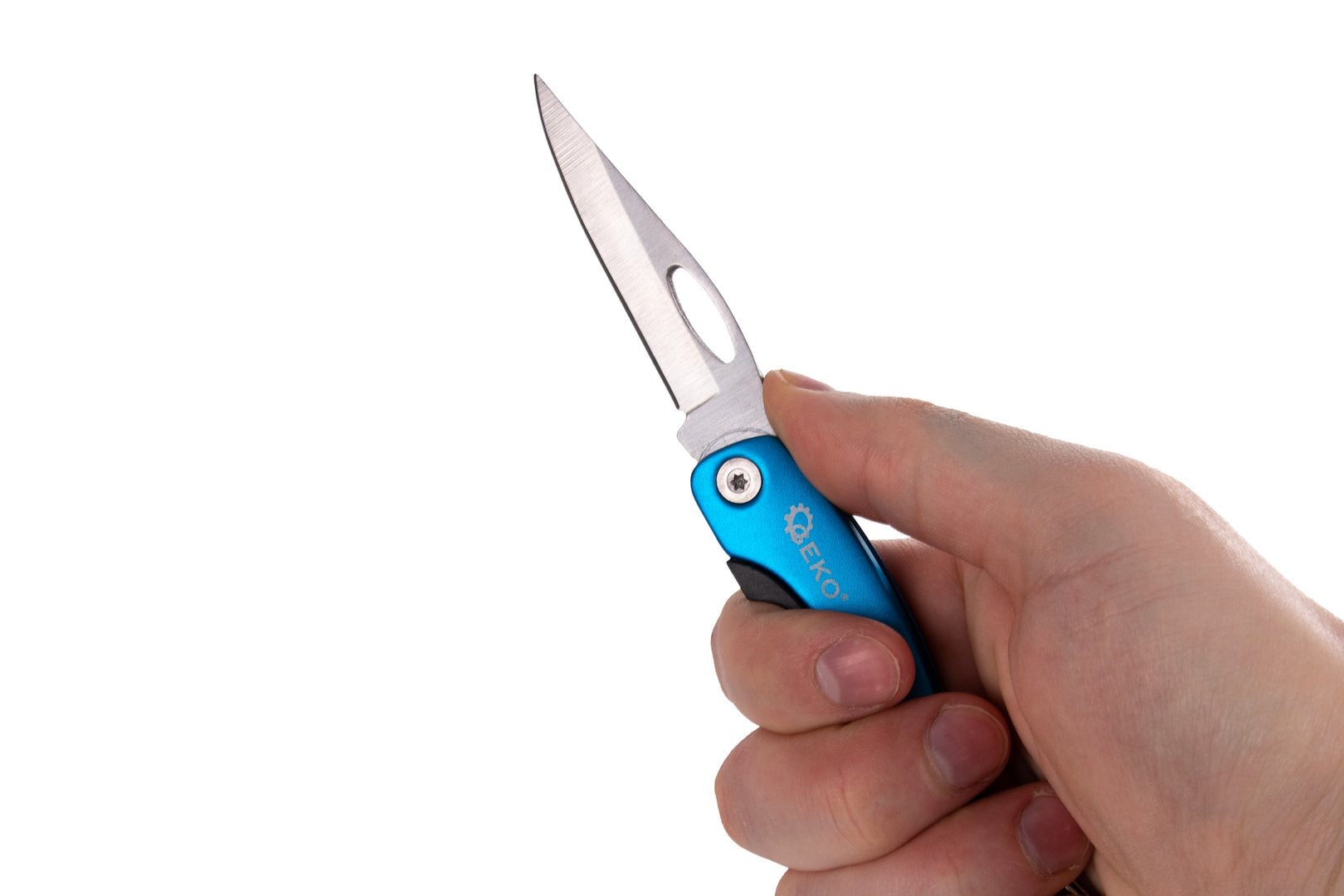 Folding Pocket Knife with Carabiner