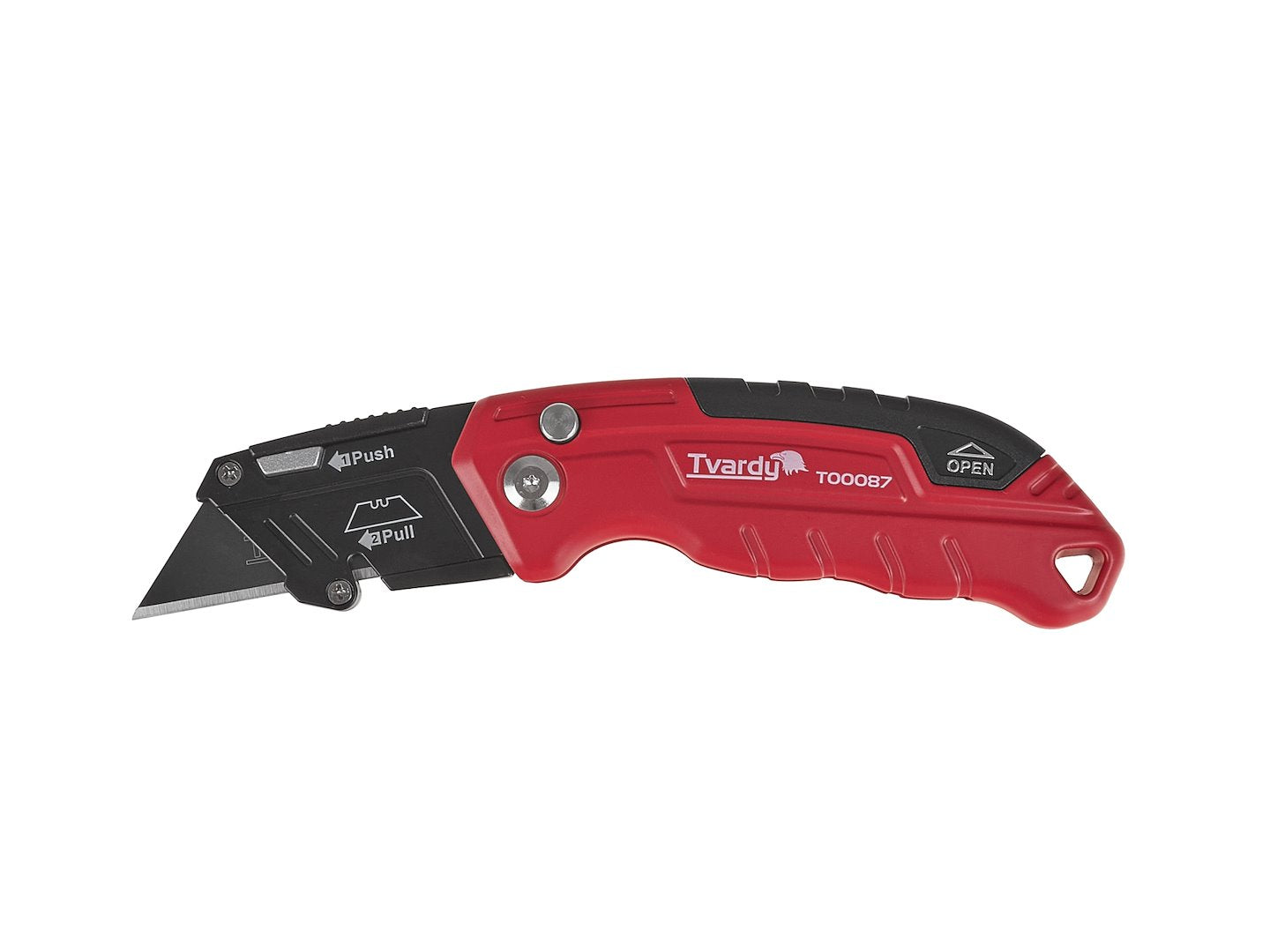 Folding knife with trapezoidal blade FASTFOLD 60x19x0.6 mm SK2H TVARDY