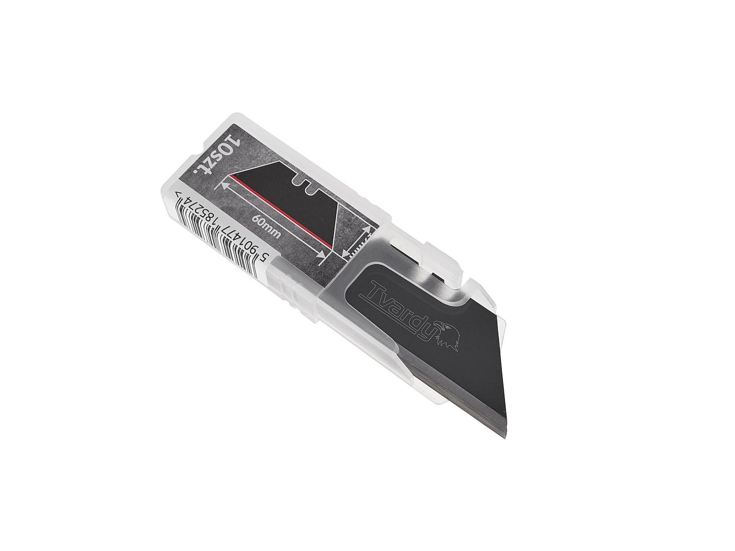 Trapezoidal blades for knives 60x19x0.6mm SK2H 10 pcs.