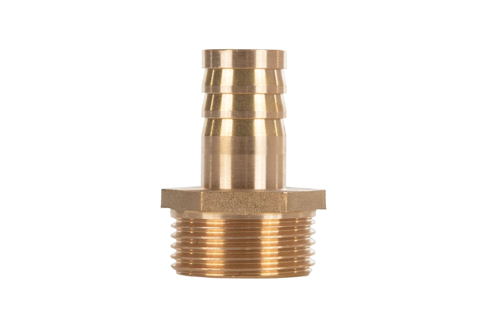 Brass connector for 19mm hose – external thread 1”