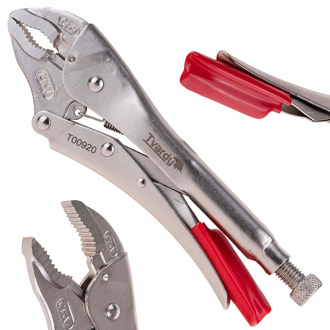 10" 250mm CrV curved-jaw locking pliers