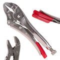 10" (250 mm) CrV straight-jaw locking pliers