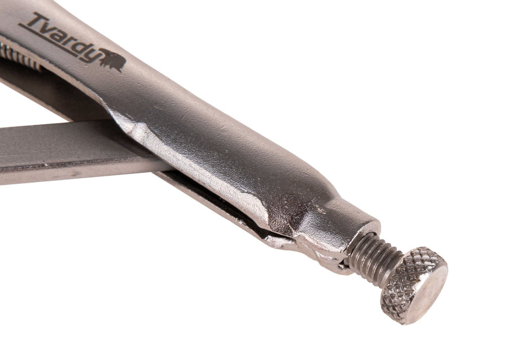 9" (225 mm) CrV straight long-nose jaw locking pliers