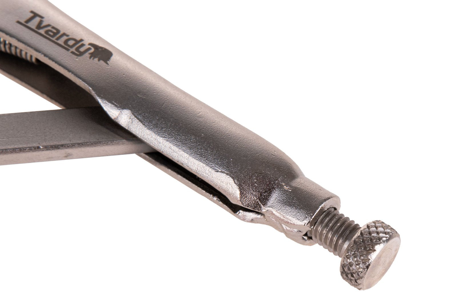 9" (225 mm) CrV straight long-nose jaw locking pliers