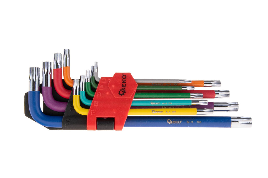 9pcs Color Torx Key Set, CrV material