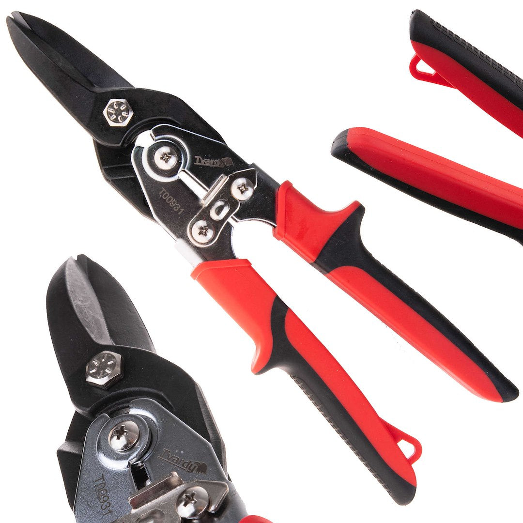 Straight cutting tin snips 250 mm CrV