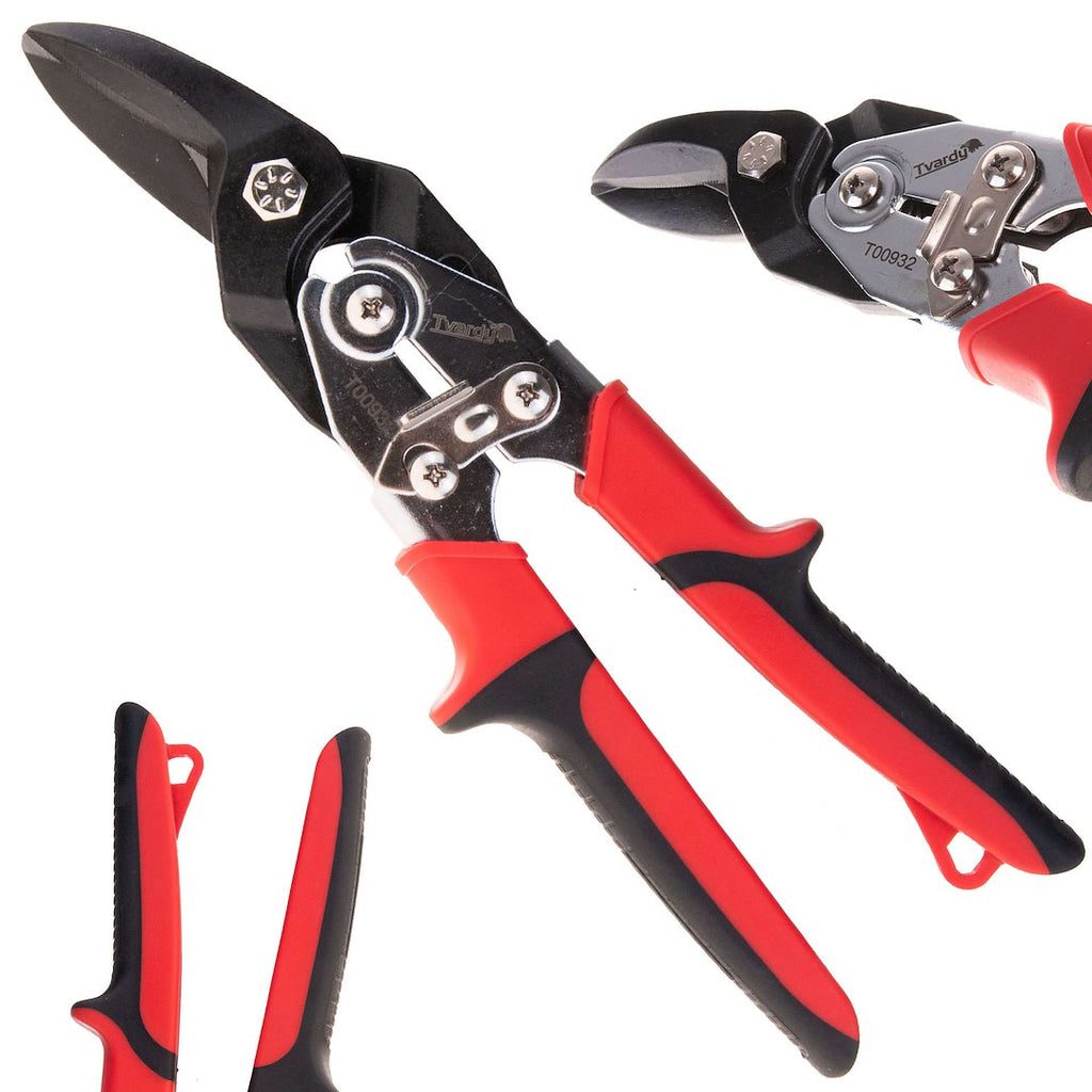 Right cutting tin snips 250 mm CrV