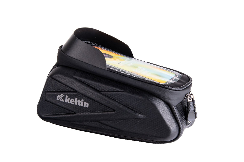 Waterproof Velcro Bicycle Frame Bag with Phone Holder