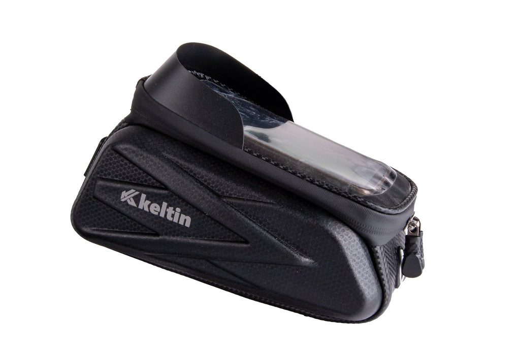 Waterproof Velcro Bicycle Frame Bag with Phone Holder