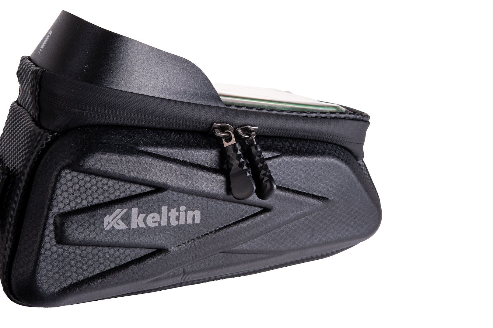 Waterproof Velcro Bicycle Frame Bag with Phone Holder