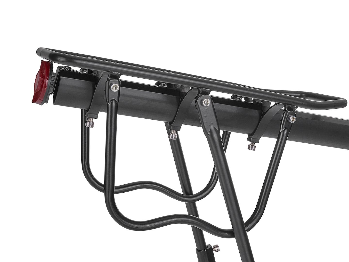 Rear aluminium bicycle rack with max load 50 kg