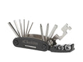 Set of enforced nickel plating 16-in-1 bicycle keys