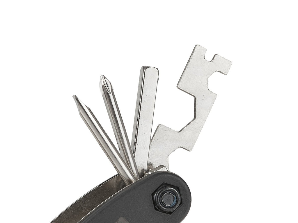 Set of enforced nickel plating 16-in-1 bicycle keys