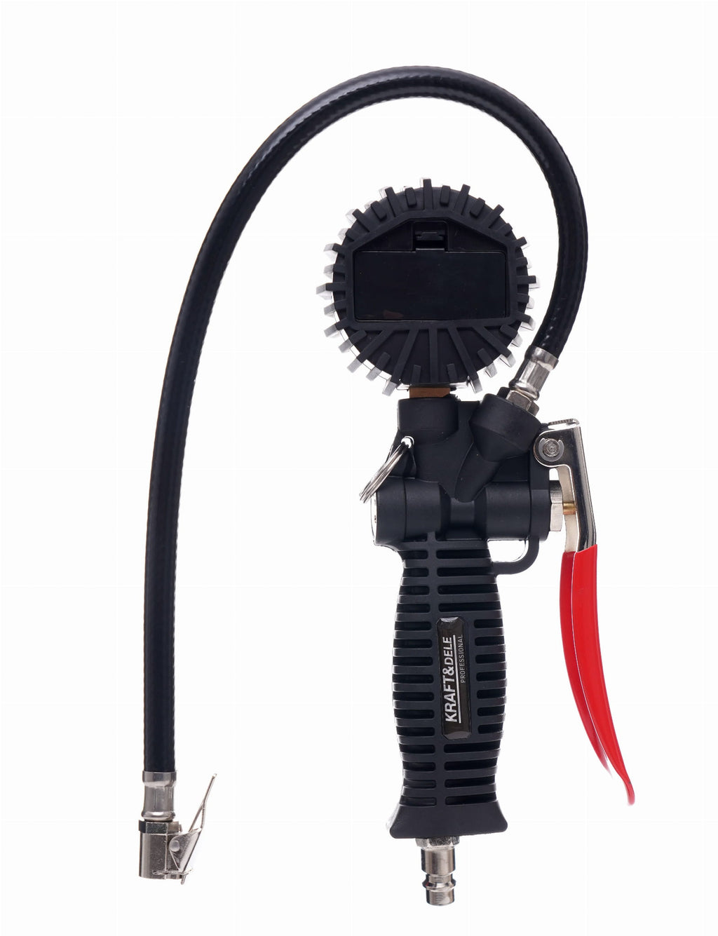Inflation gun with LCD pressure gauge KD1366