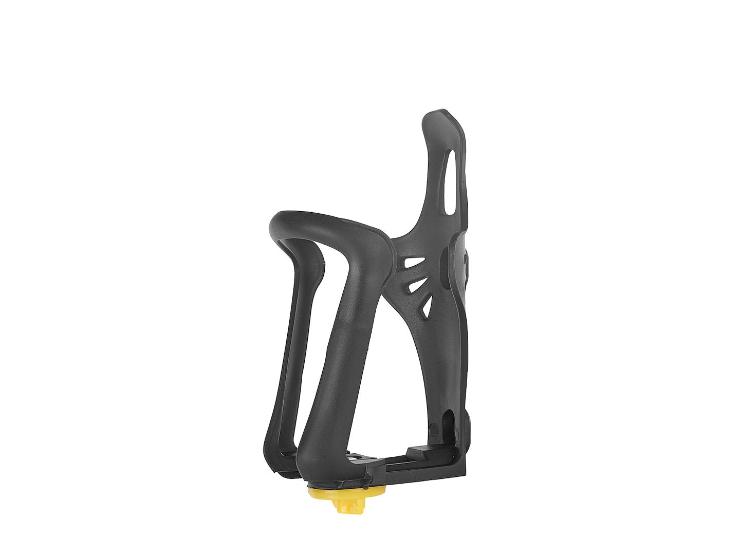 Adjustable bicycle water bottle holder with mounting screws