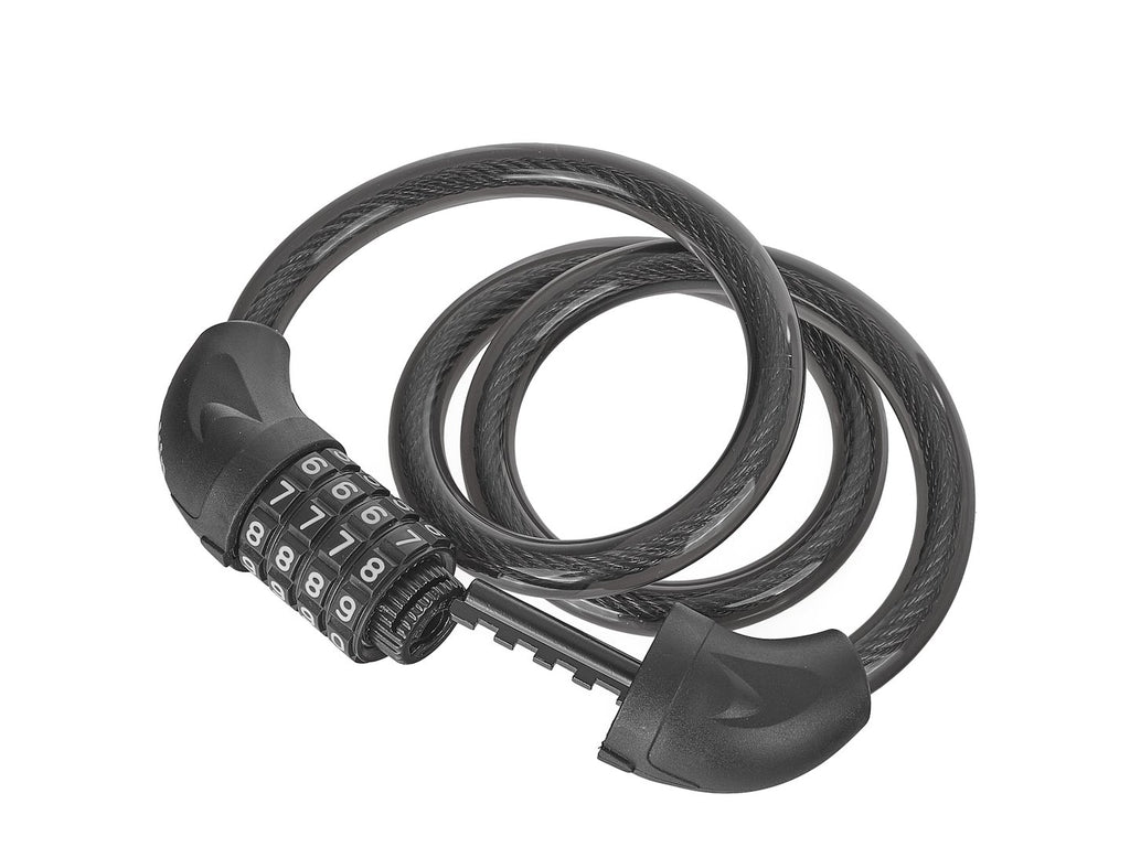 Bicycle cable lock with 4-digit combination, 12 x 800 mm
