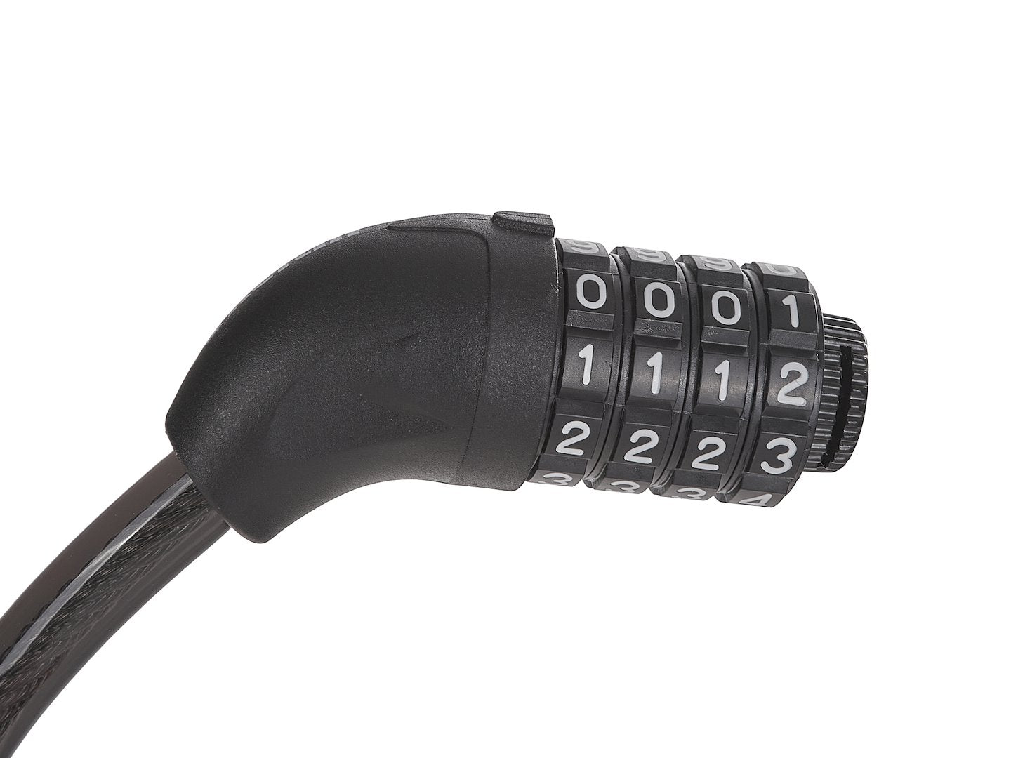 Bicycle cable lock with 4-digit combination, 12 x 800 mm