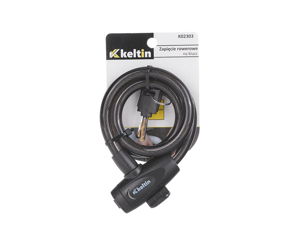 Bicycle cable lock with keys 12 x 800 mm