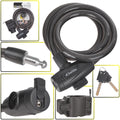 Bicycle cable lock with keys 12 x 1200 mm