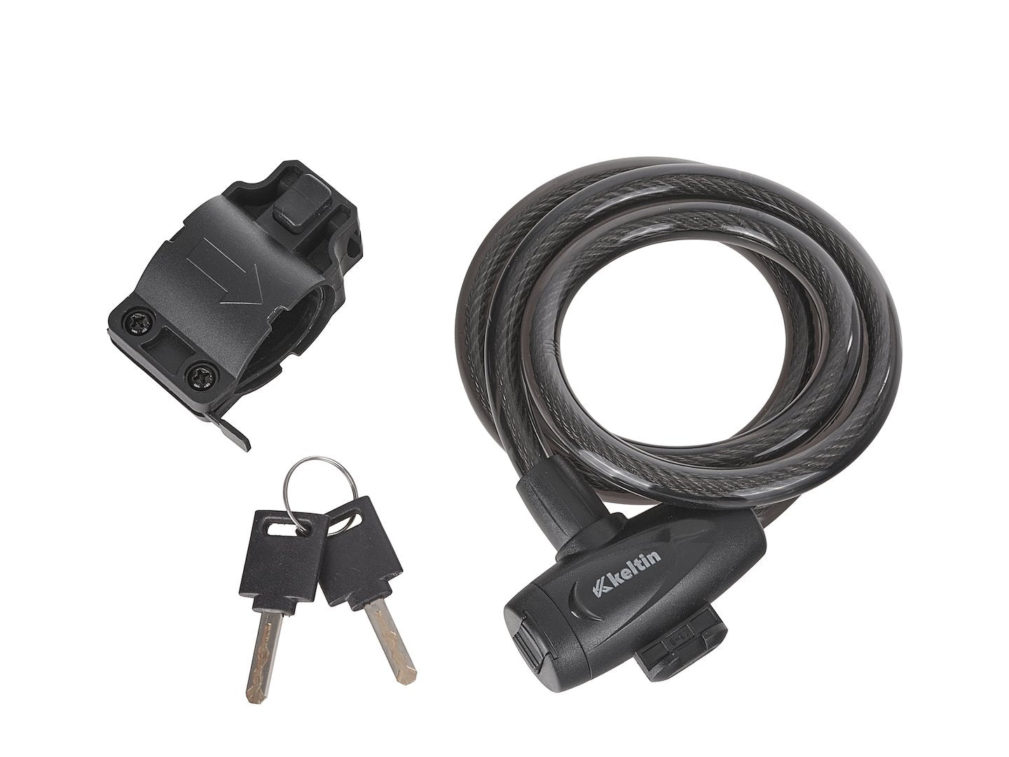 Bicycle cable lock with keys 12 x 1200 mm