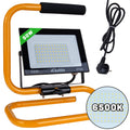 LED Floodlight 50W with Construction Tripod – Cold White 6500K