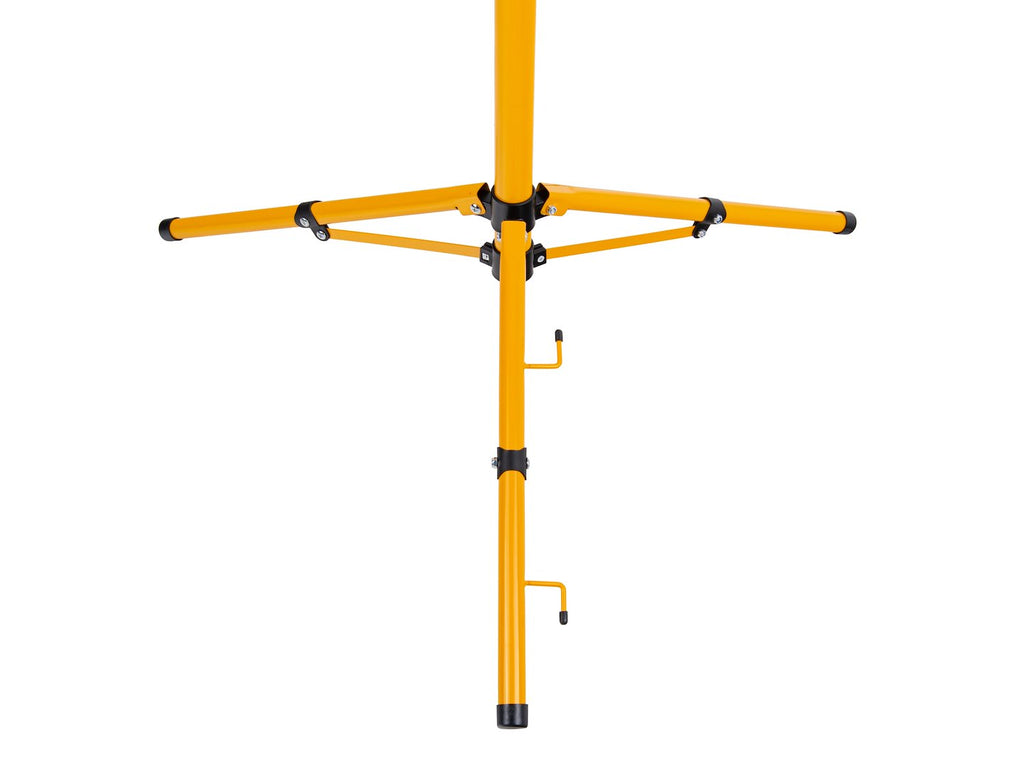 LED floodlight 50W with a telescopic construction tripod – neutral white 4500K