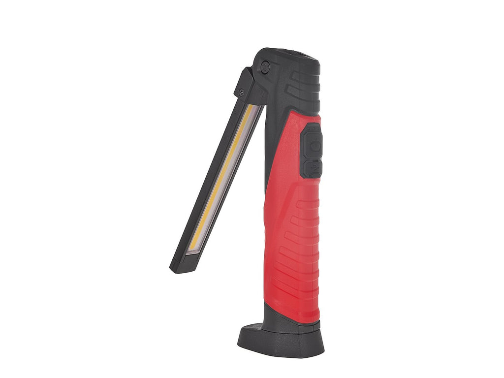 Foldable workshop lamp with a magnet LED COB 5W + 3W 2600mAh 650lm IP44