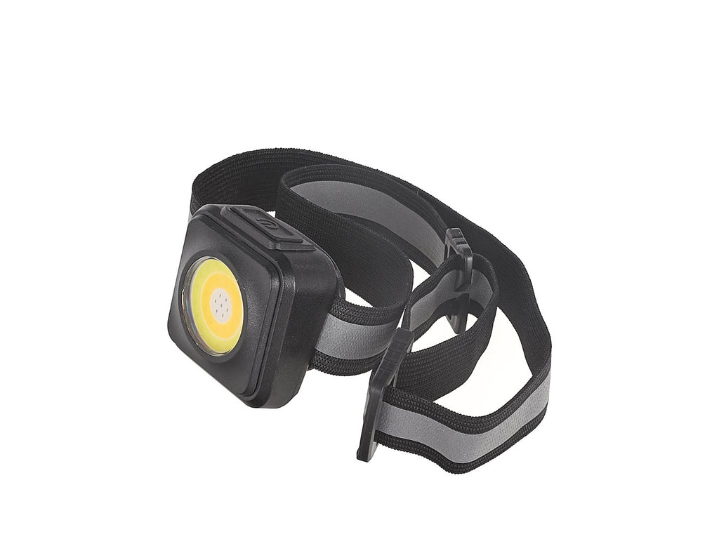 Shockproof LED COB Headlamp 3W 500mAh 500lm IP44