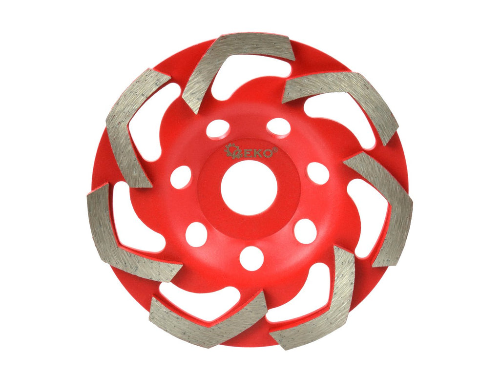 Diamond Turbo Grinding Cup Wheel, 125 mm, 5 mm, Red
