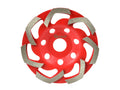 Diamond Turbo Grinding Cup Wheel, 125 mm, 5 mm, Red